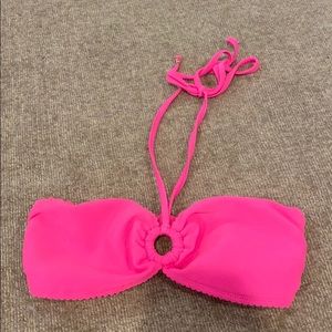 Vineyard Vines Hot Pink Bikini Top